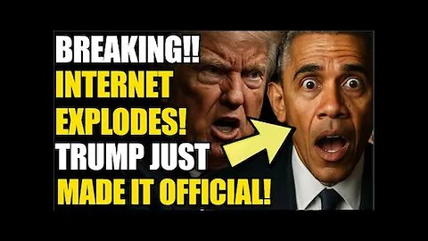 BREAKING!! Internet Explodes! Trump Just Made it OFFICIAL!