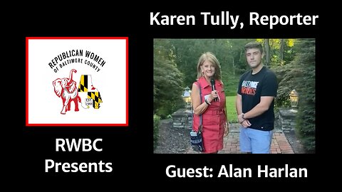 Alex Harlan, Candidate for Delegate. Short Interview by Karen Tully