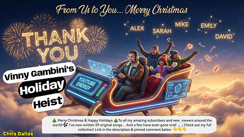 Vinny Gambini’s Holiday Heist! Santa’s Sleigh Just Hit Scarface Mode!