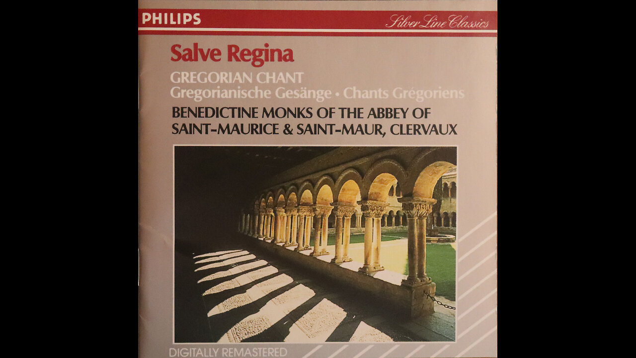 Salve Regina - Gregorian Chant- Benedictine Monks Of Clervaux (1959) [Complete CD]