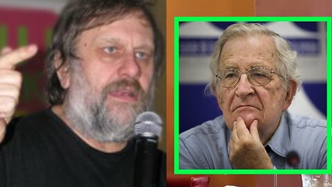 Noam Chomsky Calls Slavoj Zizek RACIST!