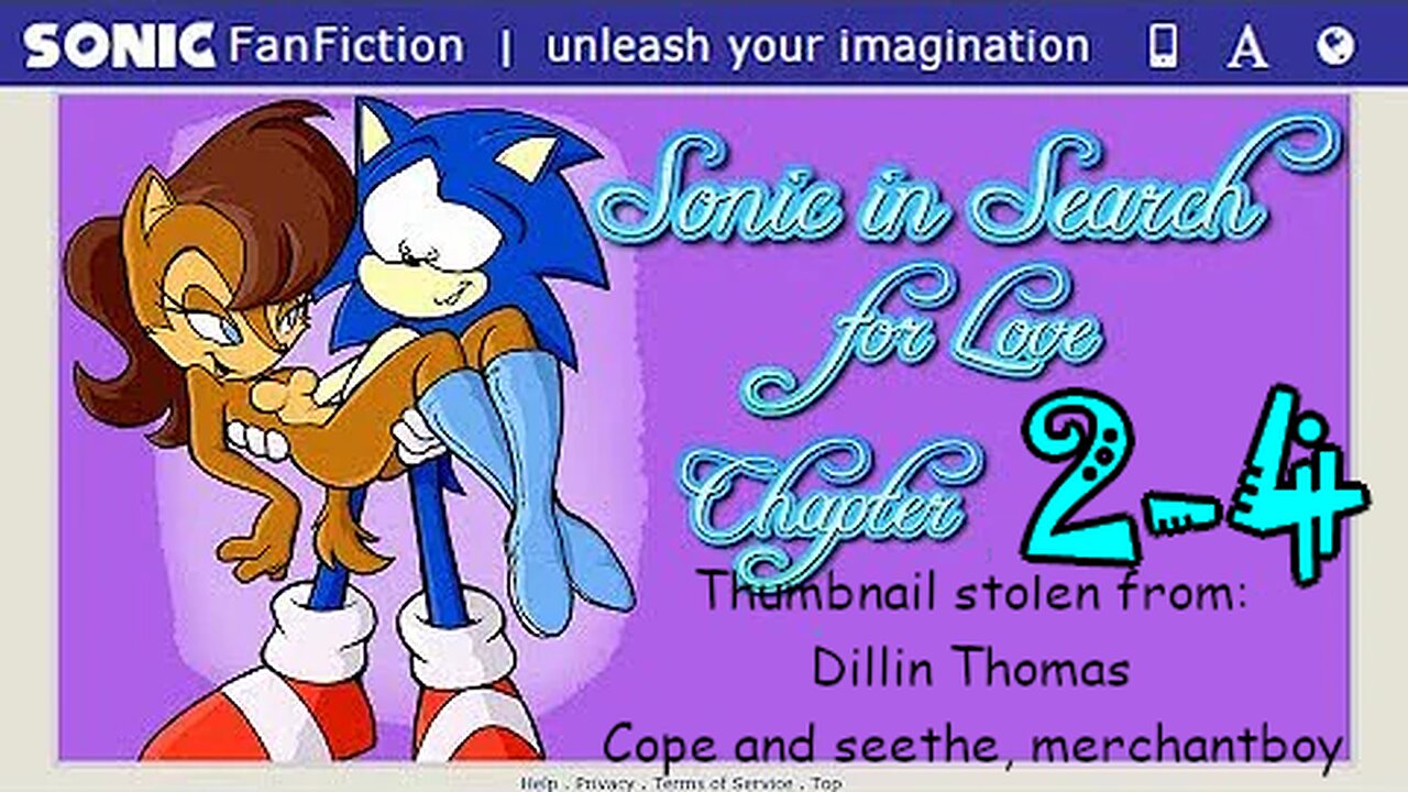 Fanfic Reading: Sonic in Search for Love - Chapters 2-4