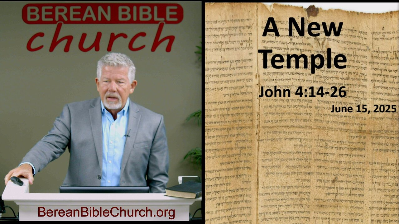 A New Temple (John 4:14-26)
