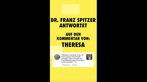Theresa verlor ihren Hund durch eine krampflösende Spritze.