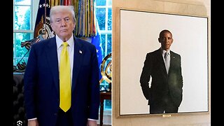 MAGA Just Loves Where Trump Moved Obama’s Official Portrait to