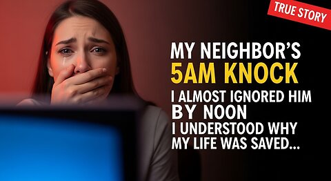 My Neighbor Knocked At 5AM: "Don't Go To Work Today. Just Trust Me." At Noon, I Understood Why...