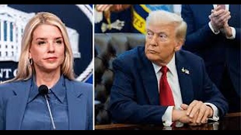 Trump Dismisses Concerns After Bleeding from High-Fiving Pam Bondi