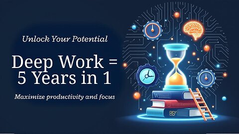 Deep Work = 5 Years in 1 | How to Achieve Success 5x Faster 🚀📈