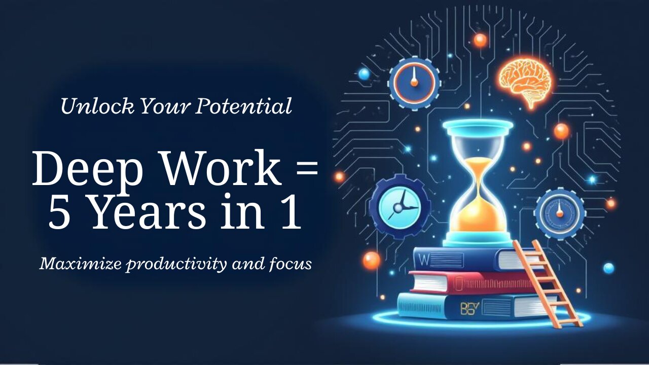 Deep Work = 5 Years in 1 | How to Achieve Success 5x Faster 🚀📈