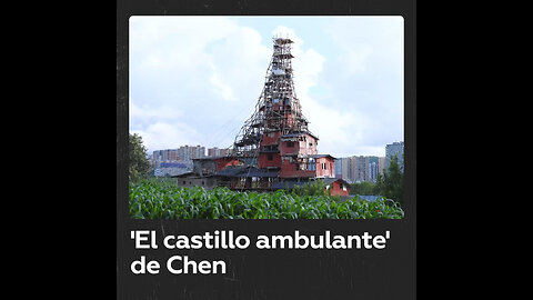 Granjero chino construye a mano una torre de 10 pisos que desafía la gravedad