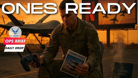 Ops Brief 037: Daily Drop - 30 April 2025 (Drones, Pedos, &Netflix Thunderbirds)