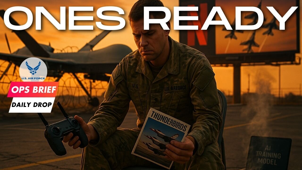 Ops Brief 037: Daily Drop - 30 April 2025 (Drones, Pedos, &Netflix Thunderbirds)