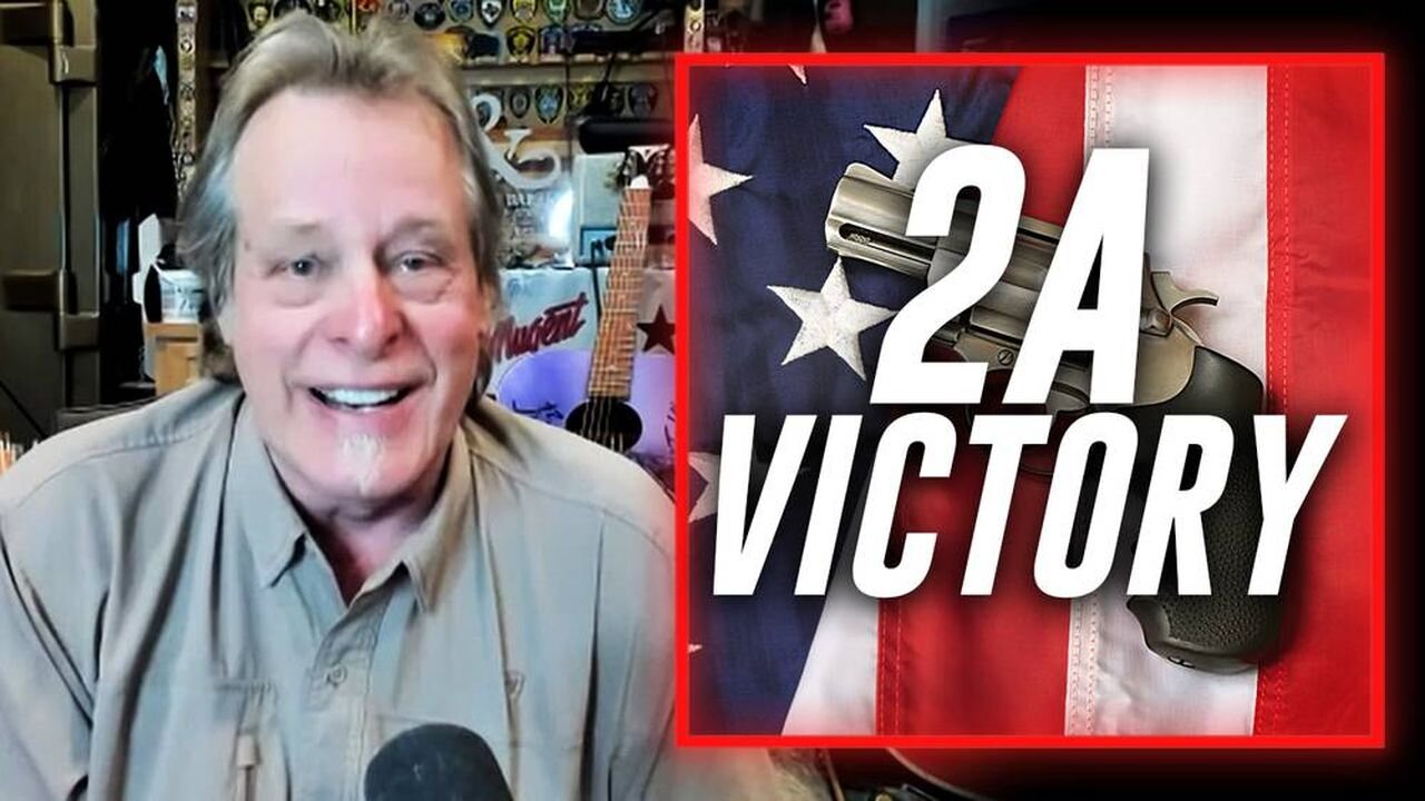 Ted Nugent Joins Alex Jones Live To Respond To These Historic / Revolutionary 2A Developments
