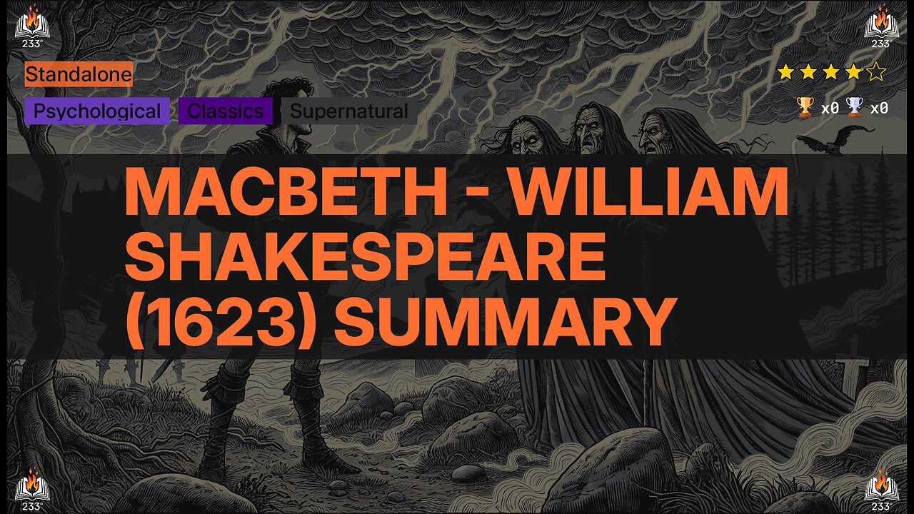 Macbeth - William Shakespeare (1623) Summary