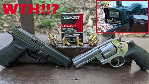 Don't Shoot in Revolvers! Sinterfire "Special Duty" Ammo Destroyed my Chronograph! 10mm VS .45 ACP