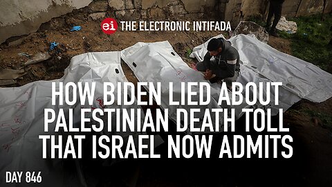 How Biden lied about Palestinian death toll that Israel now admits, with Ali Abunimah