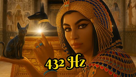 432Hz Sands of Time: Ambient Egyptian Music for Deep Relaxation and Stress Relief