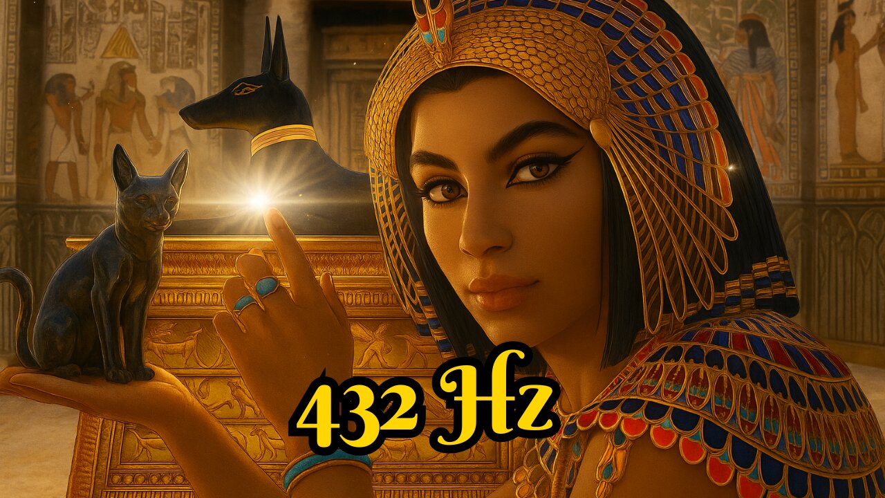 432Hz Sands of Time: Ambient Egyptian Music for Deep Relaxation and Stress Relief