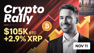 Bitcoin Breaks $105K! XRP Surges 3% - November 11 Crypto News Roundup