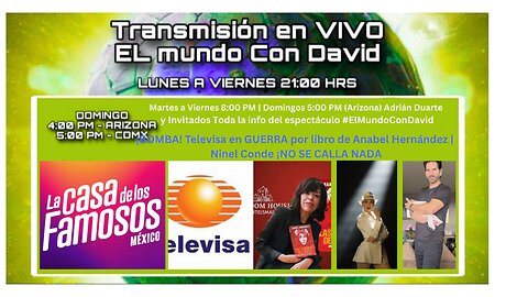 ¡BOMBA! Televisa en GUERRA por libro de Anabel Hernández | Ninel Conde ¡NO SE CALLA NADA!