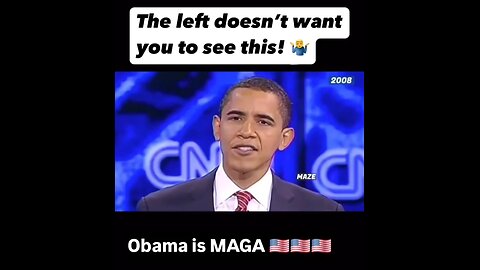 Obama was #MAGA