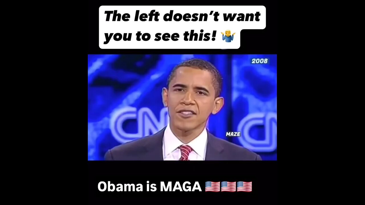 Obama was #MAGA