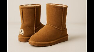Cozy Bearpaw Boots 3D View