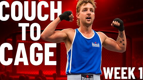 COUCH TO CAGE: WEEK 1 🥋 | The Beginning of My MMA Journey