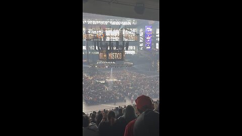 AEW All In 2025 Mistico entrance Globe Life Field Arlington TX