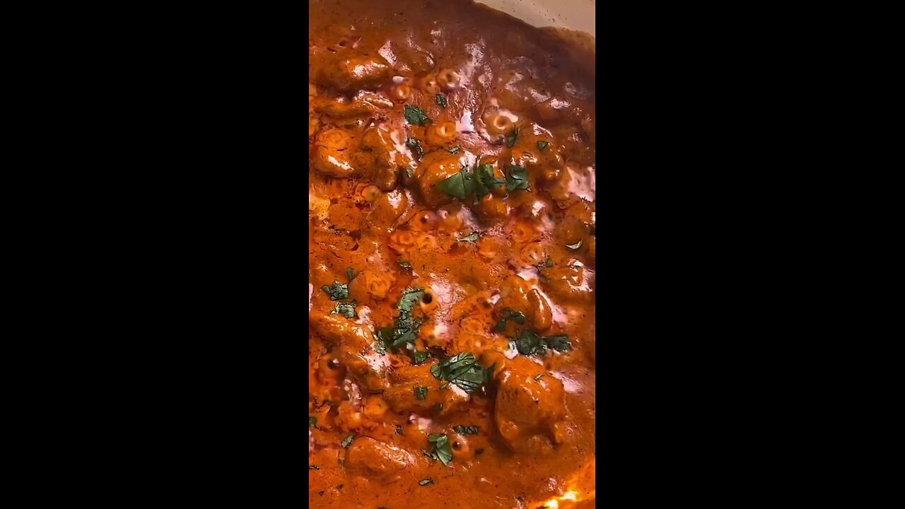 Butter chicken recipe
