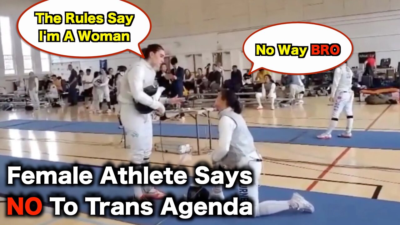 Woman REFUSES To Compete Against Trans Athlete