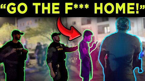 COPS Confront DEMON POSSESSED Man During STREET PREACHING | DAY OF THE DEAD (Part 2)