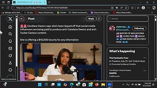 Fake Influencers (Candace Owens) Have To Be Careful - Slippery Slope