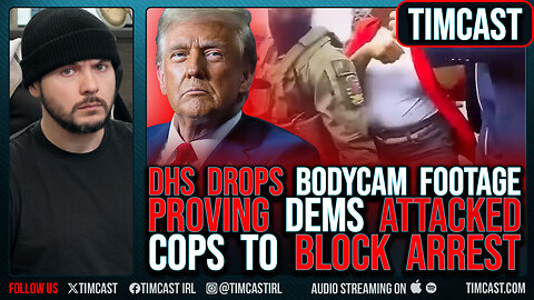DHS Video PROVES Democrat PUNCHED COP, AOC Threatens GOP Over Possible ARREST Of House Dems