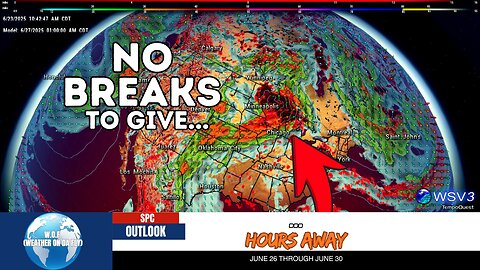 ⚠️ Severe Storms Threat: Midwest & Great Lakes June 26-30 Outlook!