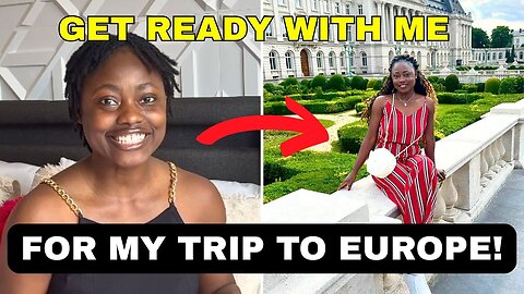 Get Ready With Me for Our Europe Family Vacation ✈️ | Packing, Beauty & Travel Prep