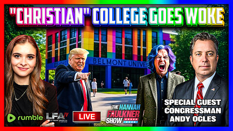 "CHRISTIAN" COLLEGE GOES WOKE | LIVE WITH HANNAH FAULKNER 7.31.25 3PM