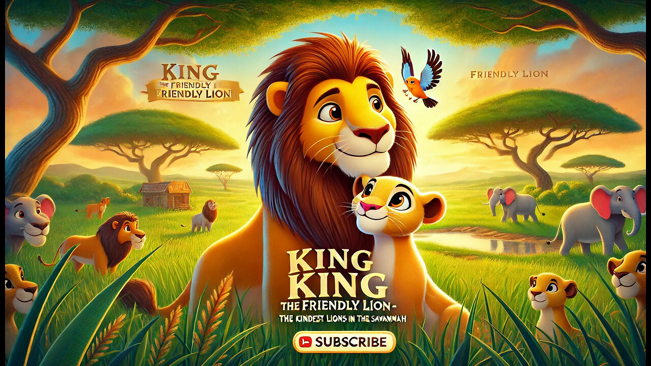 The Dailyyy Stories | King the Friendly Lion | The Kindest Lions in the Savannah | Episode 5