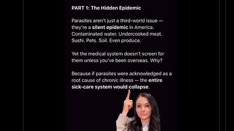 The parasite cover up
