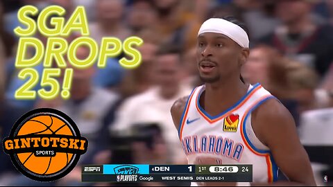 Nuggets Collapse Late! Thunder Take Over in Game 4