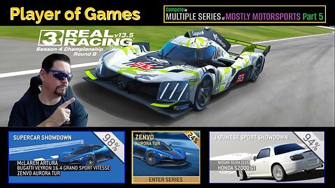 Player of Games: Real Racing 3 Update 13.5: Compete in MULTIPLE SERIES of MOSTLY MOTORSPORTS Part 5