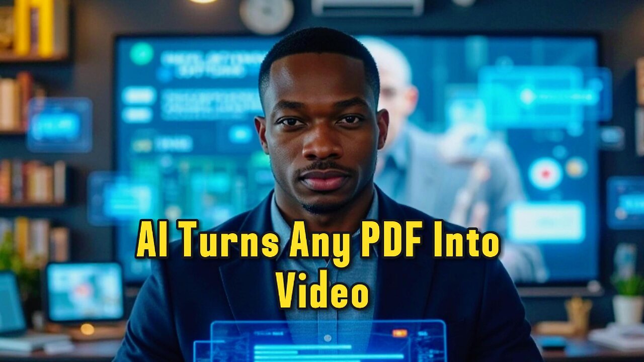 PDF to Video Explained Create Amazing AI Videos from Documents 🎬 EP #219