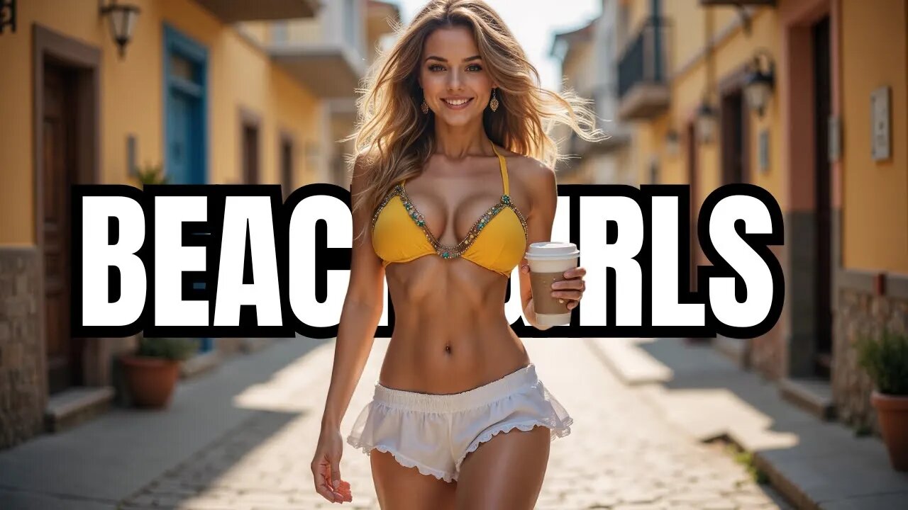 Beachside Beauties: Virtual Beach Vibes - Endless Summer Dreams