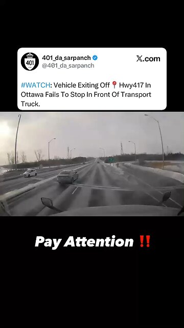 Dangerous driving In Ottawa