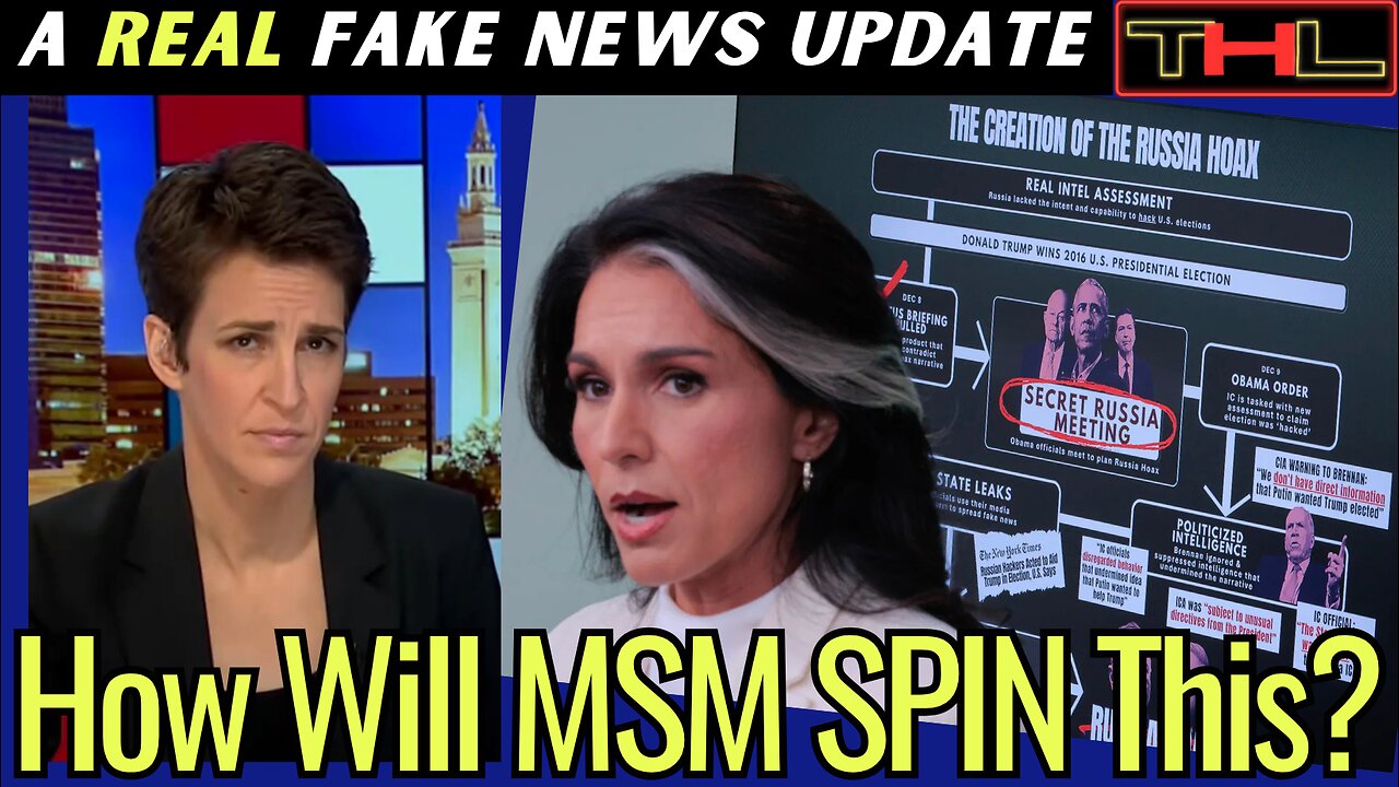 A REAL Fake News Update | MSM Forgot they Lied about Russiagate, AOC Funds GENOCIDE