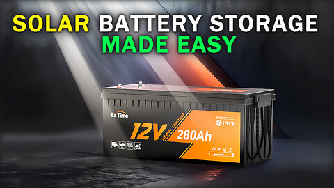LiTime 12V 280Ah Plus Deep Cycle Lithium Battery with Low-Temp Protection Review - Fully Explained