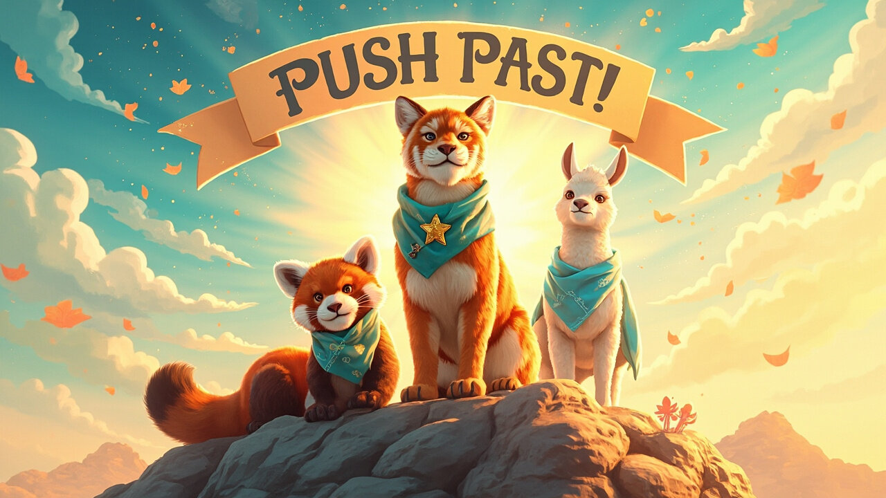 Puma Pushes Past | Courage Song for Kids | PopSoar Feature Friday