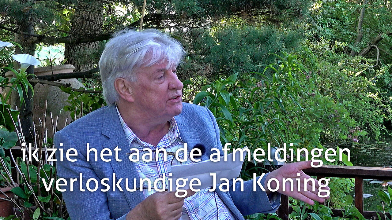 ik zie het aan de afmeldingen - verloskundige Jan Koning