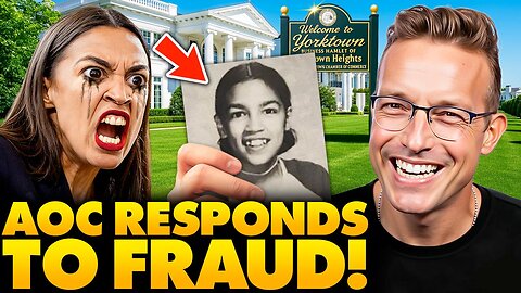 AOC Breaks Silence After Yearbook Photos, Childhood Home Photos EXPOSES 'Bronx Girl' Fraud | 'FAKE'
