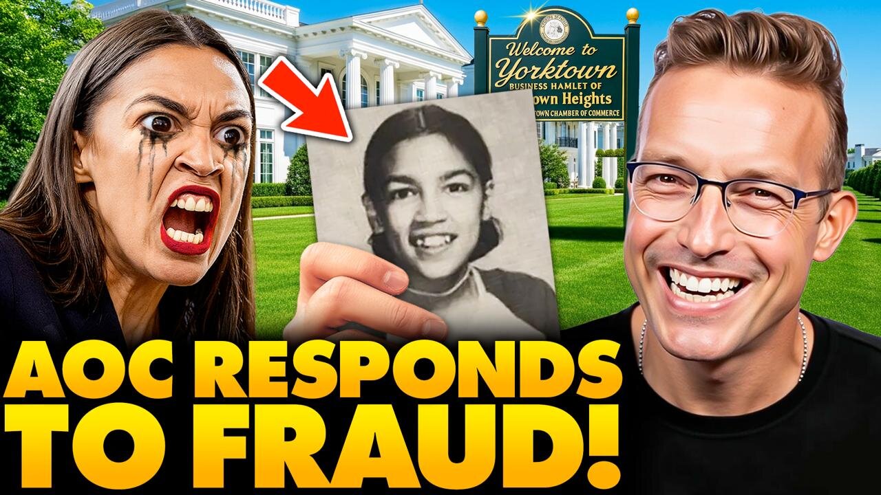 AOC Breaks Silence After Yearbook Photos, Childhood Home Photos EXPOSES 'Bronx Girl' Fraud | 'FAKE'